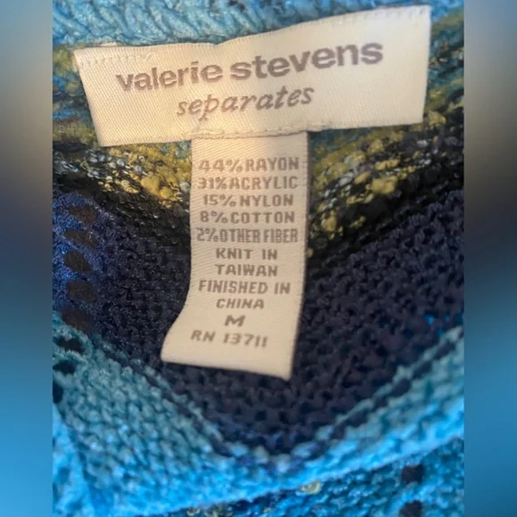 Missoni-Inspired, Valerie Stevens Cardi Knit - Picture 7 of 7